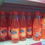 Légèrement fluo, le Fanta (et dégueu!)