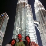 Petronas Twin Towers by night