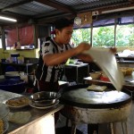 Le ptit-déj traditionnel (bien que d'origine indienne): le roti.