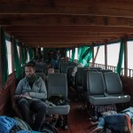 Le bateau est équipé de sièges autos qui ne sont pas fixés et peuvent donc être déplacés/retirés à tout moment: malins, ces Laotiens !