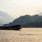 C'est parti pour deux jours de traversée sur le Mekong.