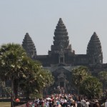 Le célèbre temple d'Angkor Wat