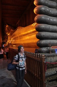 Le fameux Bouddha couché de 40 mètres du Wat Pho