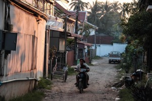 Une ruelle de Luang Prabang.