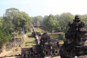 Le site d'Angkor s'étend sur plusieurs dizaines de km2