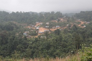 Le second village, de l'ethnie Hmong