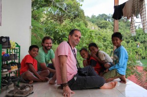 Rohan, notre ami français (si, si!) avec qui nous passerons une semaine.